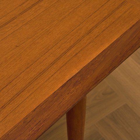 Danish coffee table in teak and oak