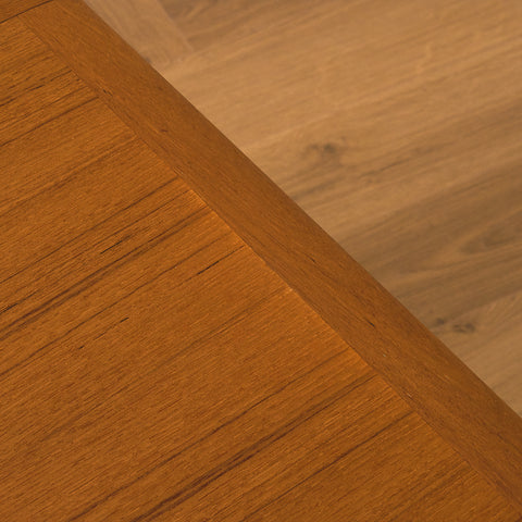 Danish coffee table in teak and oak