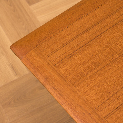 Danish coffee table in teak and oak