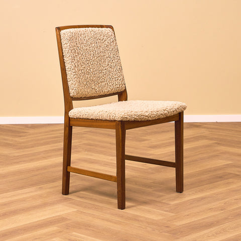 Swedish dining chairs in teak by Skaraborgs Möbelindustri AB