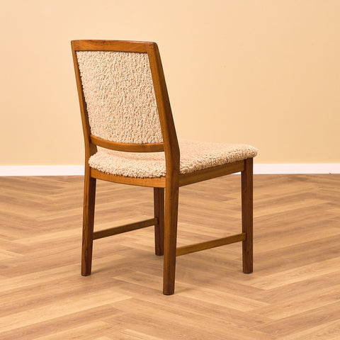 Swedish dining chairs in teak by Skaraborgs Möbelindustri AB
