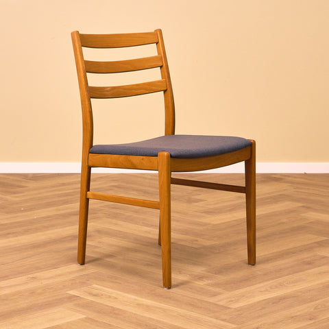 Swedish dining chairs in beech by NC Möbelfabrik