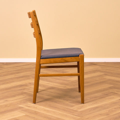 Swedish dining chairs in beech by NC Möbelfabrik