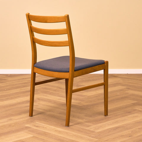 Swedish dining chairs in beech by NC Möbelfabrik