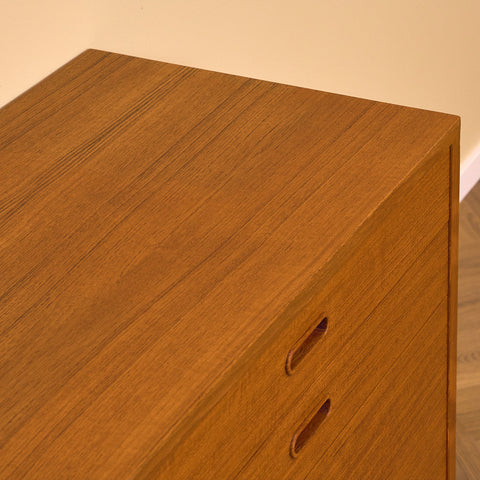 Swedish chest of drawers in teak by Wirserum's new furniture factory