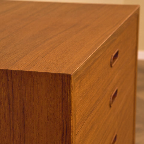 Swedish chest of drawers in teak by Wirserum's new furniture factory