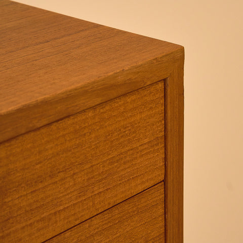 Swedish chest of drawers in teak by Wirserum's new furniture factory
