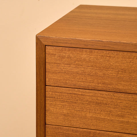 Swedish chest of drawers in teak by Wirserum's new furniture factory