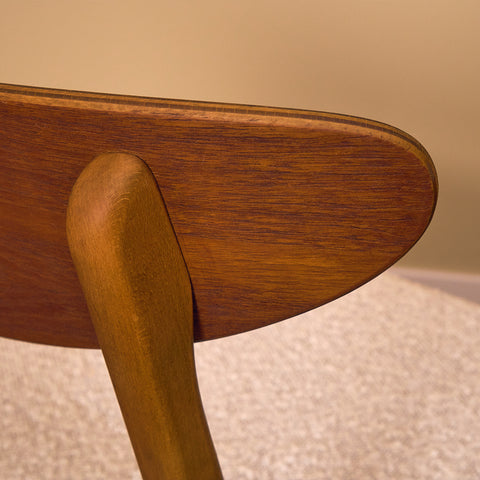 Danish dining chairs in teak & beech by Farstrup, model '210'