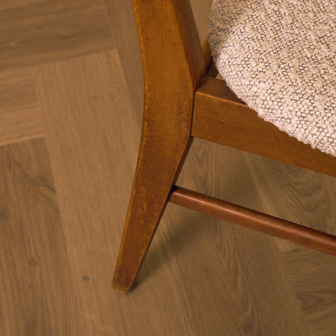 Danish dining chairs in teak & beech by Farstrup, model '210'