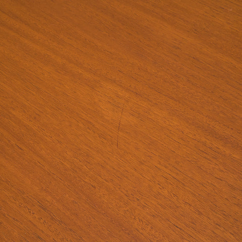 Large Danish rectangular dining table in teak & oak by Borge Mogensen