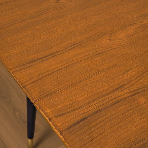 Swedish dining table in teak