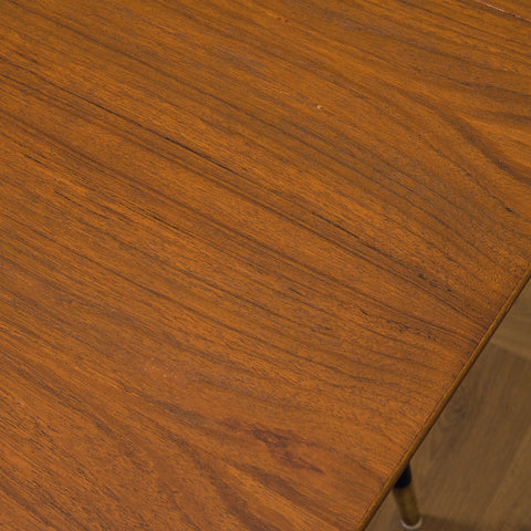 Swedish dining table in teak