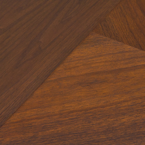 Swedish round dining table in walnut