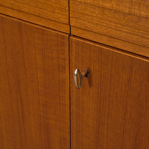 Swedish bookshelf in teak by Bertil Fridhagen for Bodafors