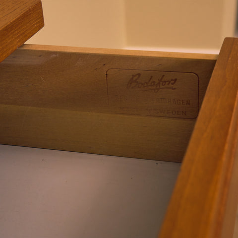 Swedish bookshelf in teak by Bertil Fridhagen for Bodafors