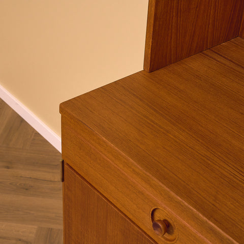 Swedish bookshelf in teak by Bertil Fridhagen for Bodafors