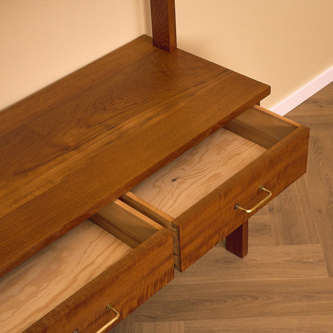 Swedish bookshelf in teak