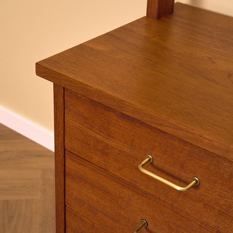 Swedish bookshelf in teak