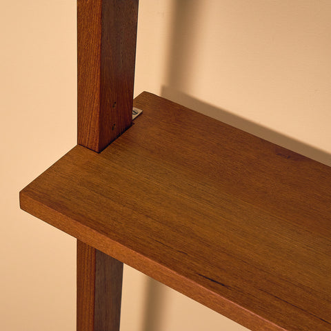 Swedish bookshelf in teak