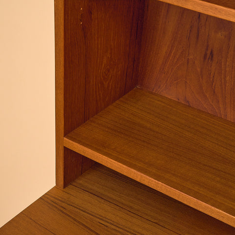 Swedish bookshelf in teak by Wirserums Nya Möbelfabrik