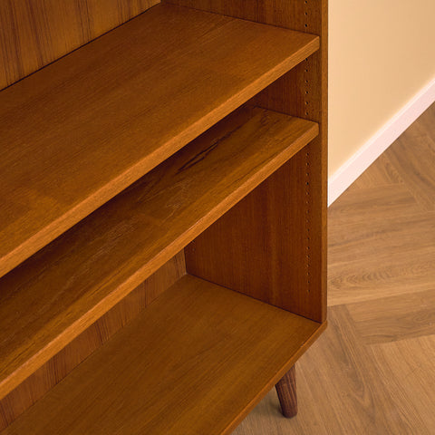 Swedish bookshelf in teak by Johannesborgs Möbelfabrik AB, model "Contenta"