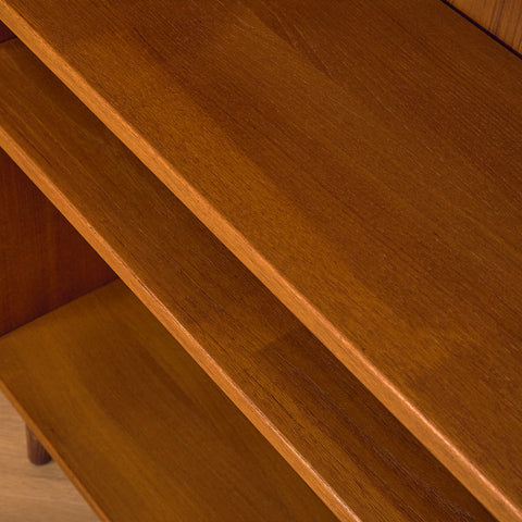 Swedish bookshelf in teak by Johannesborgs Möbelfabrik AB, model "Contenta"