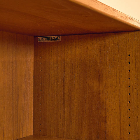 Swedish bookshelf in teak by Johannesborgs Möbelfabrik AB, model "Contenta"