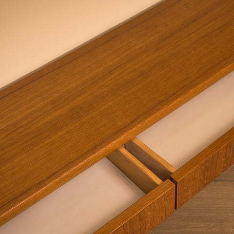 Swedish bookshelf in teak