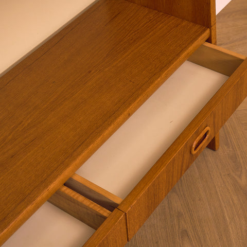 Swedish bookshelf in teak