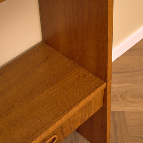 Swedish bookshelf in teak