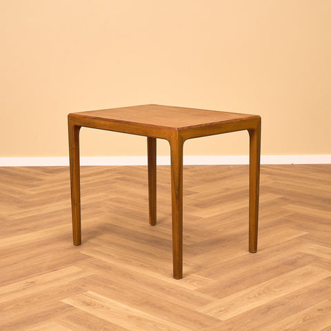 Swedish side tables in teak by B. Fridhagen for Bodafors