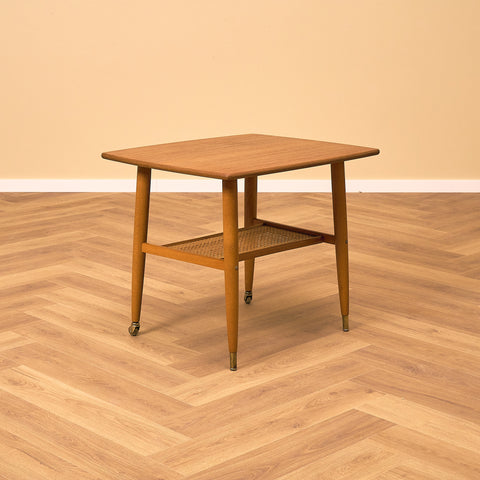 Swedish side table in teak by Alberts, Tibro