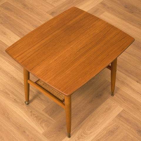 Swedish side table in teak by Alberts, Tibro