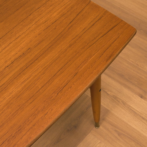 Swedish side table in teak by Alberts, Tibro