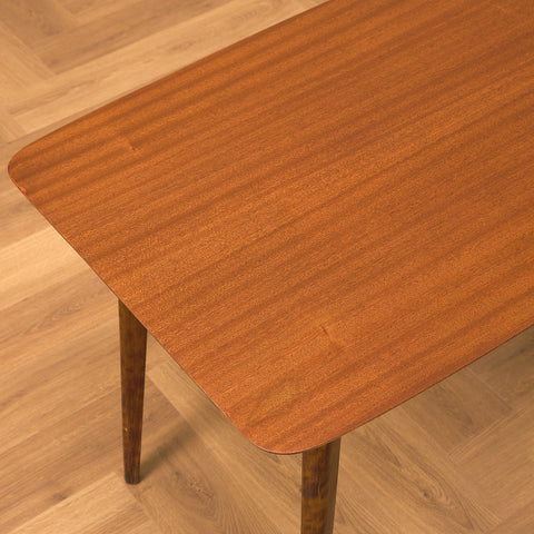 Swedish coffee table in teak and beech