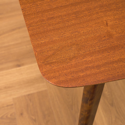Swedish coffee table in teak and beech