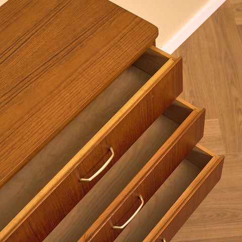 Swedish chest of drawers in teak