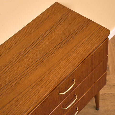 Swedish chest of drawers in teak