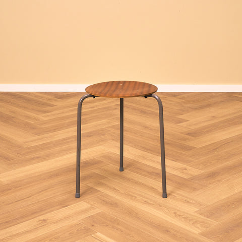 German stool in mahogany