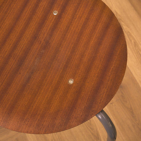 German stool in mahogany