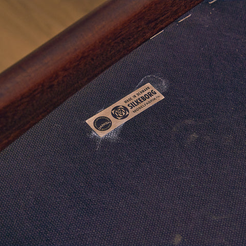 Danish dining chairs in teak & walnut by Silkeborg møbelfabrik A/S