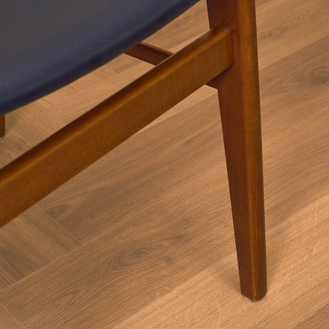 Danish dining chairs in teak & beech by Farstrup, model 210