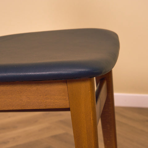 Danish dining chairs in teak & beech by Farstrup, model 210