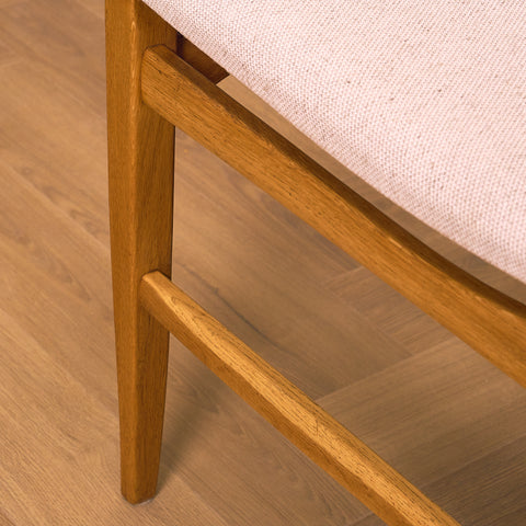 Swedish dining chairs in oak by Carl Malmsten for Åfors Möbelfabrik, model "Calmare"