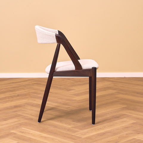 Danish dining chairs in teak by Kai Kristiansen for Schou Andersen, model 31