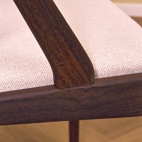 Danish dining chairs in teak by Kai Kristiansen for Schou Andersen, model 31