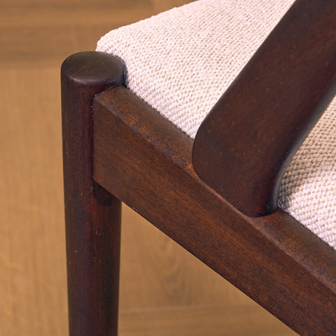 Danish dining chairs in teak by Kai Kristiansen for Schou Andersen, model 31