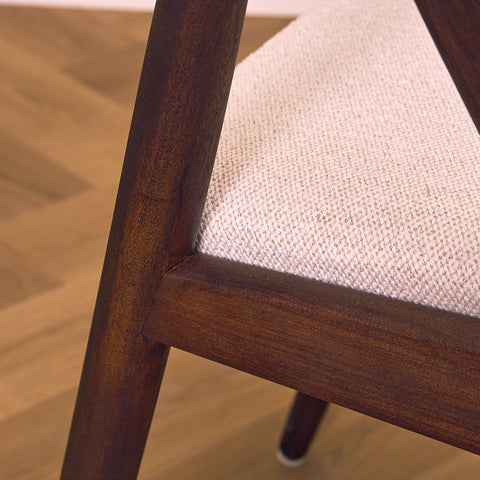 Danish dining chairs in teak by Kai Kristiansen for Schou Andersen, model 31