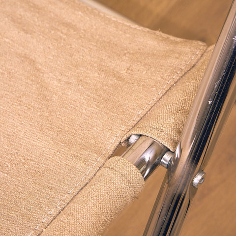 Swedish foldable chairs in chrome by Niels Gammelgaard for IKEA, model 'Cox'